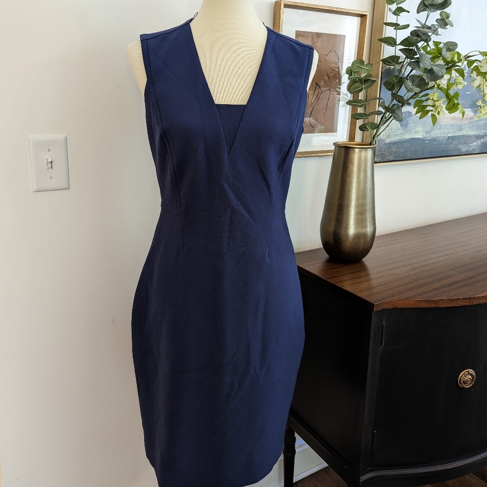 Vintage Hugo Boss Sleeveless Dress with shrug